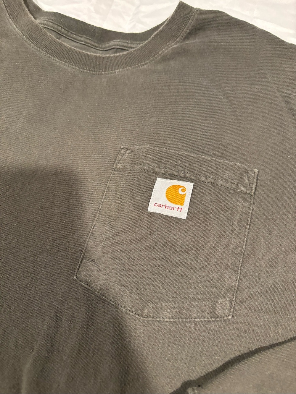 Carhartt Men's Pocket T-Shirt in Hunter Green 2XL